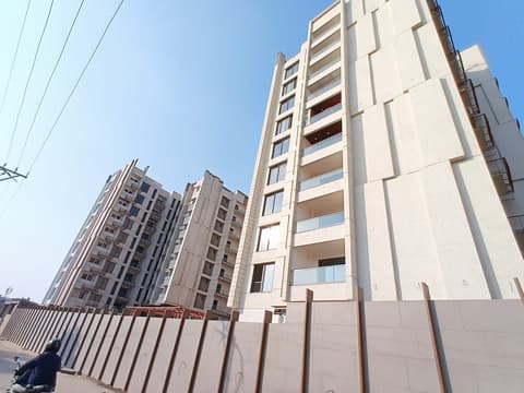 Aluminium railing installation at Panchwati Elite, Ranchi.