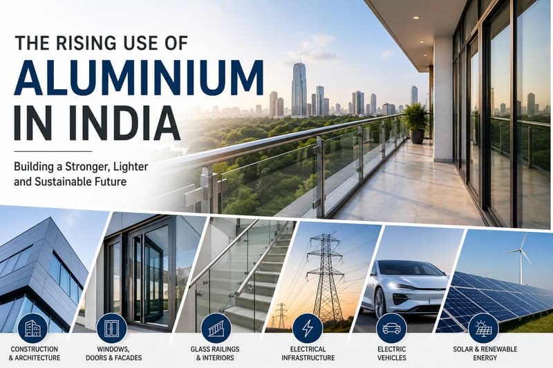 The Rising Use of Aluminium in India: Why Aluminium Is Becoming the Material of Choice