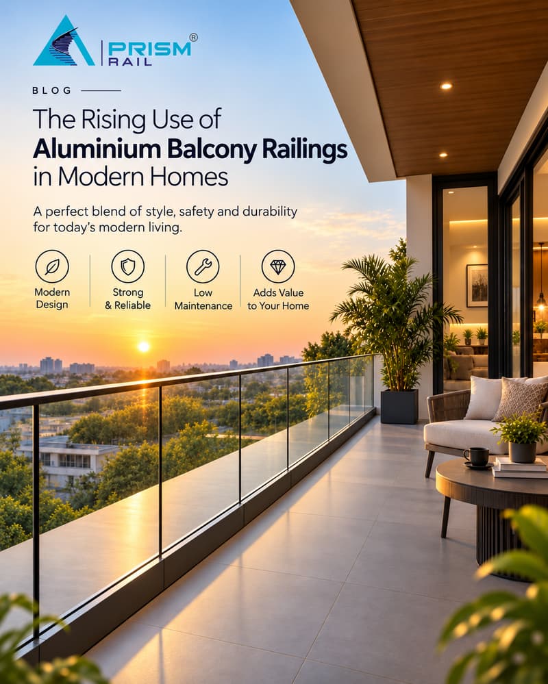 The Rising Use of Aluminium Balcony Railings in Modern Homes
